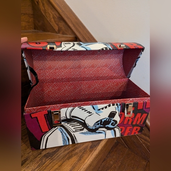 Rare Star Wars Stormtrooper Collectible Large Cardboard Domed storage Box- 11” - Picture 5 of 9